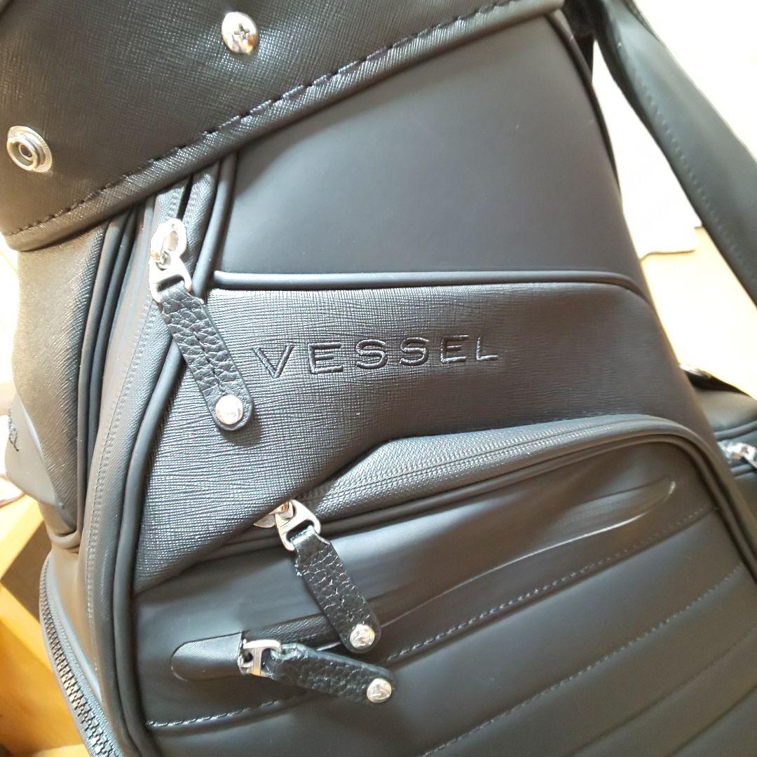 【美品】VESSEL ベゼル APX Staff ９型 キャディバッグ