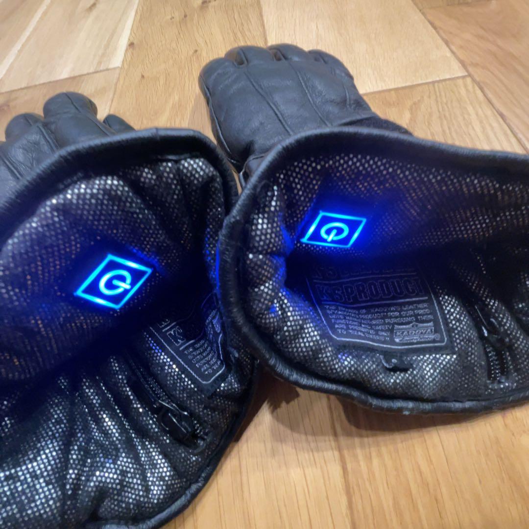 KADOYA EH Leather GAUNTLET kadoya 電熱グローブ - メルカリ