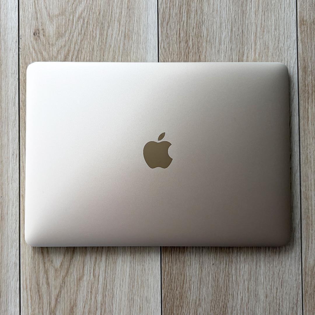 【美品】MacBook12 2017 8GB/256GB ゴールド