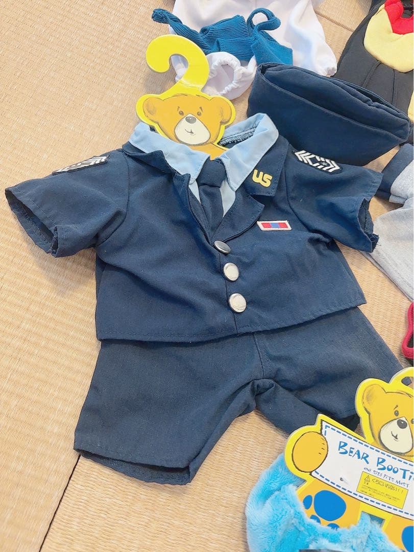 ビルドベア:コスチューム:服:ダッフィー :セット:大谷:ぬいぐるみ