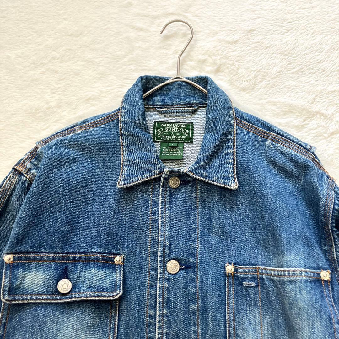 90s ポロカン 星条旗 Gジャン