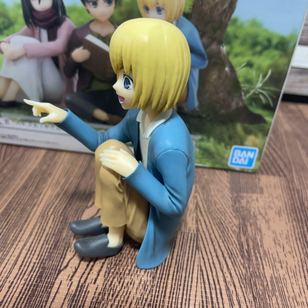 進撃の巨人 一番くじ 地ならし A賞 エレン・ミカサ・アルミン