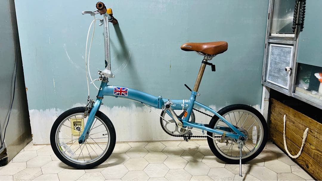 稀少カラー BRUNO 新品チューブ 折りたたみ ブルーノ ミニベロ