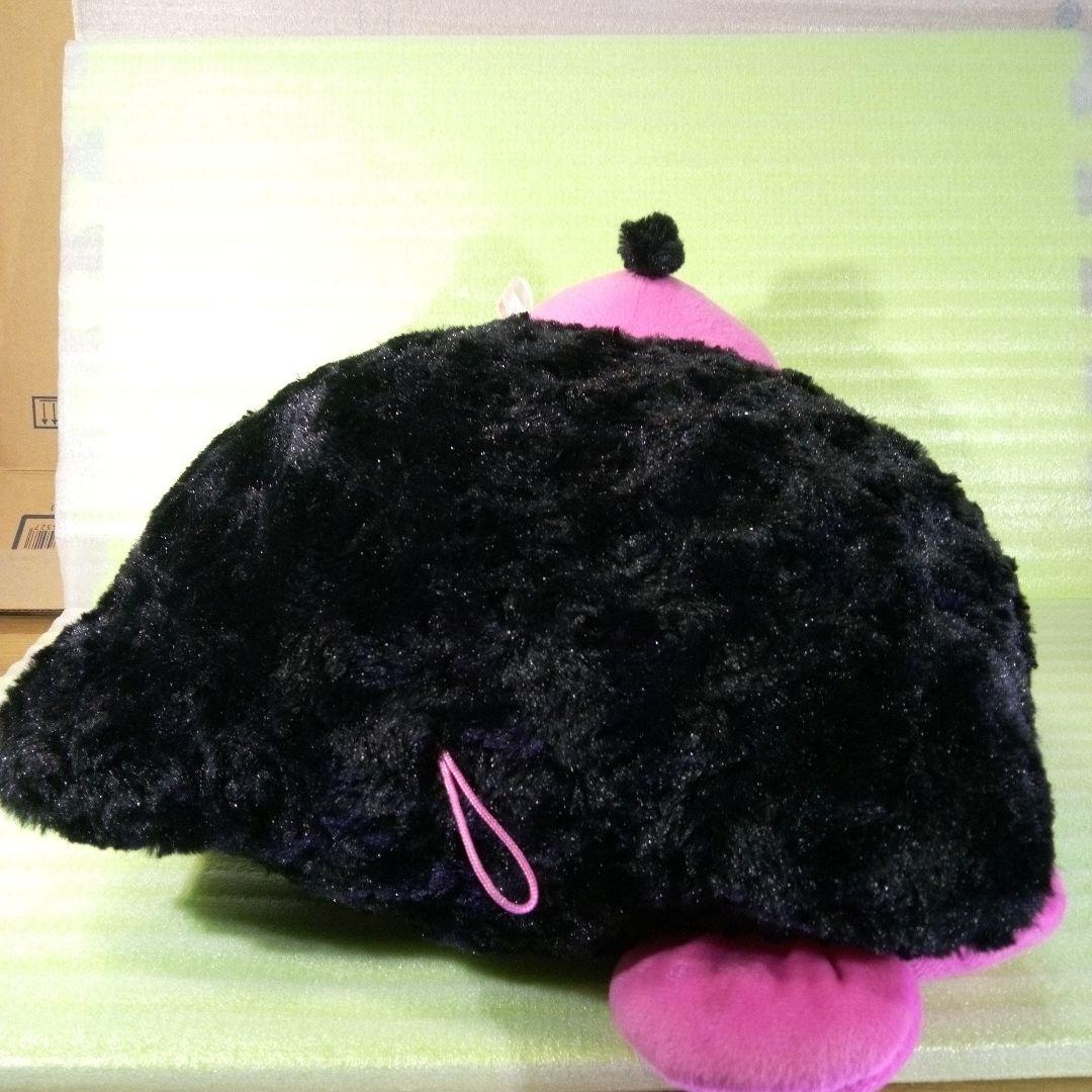ハローキティ　ぬいぐるみ　EIKOH　エイコー　黒　ブラック　ピンク　レア