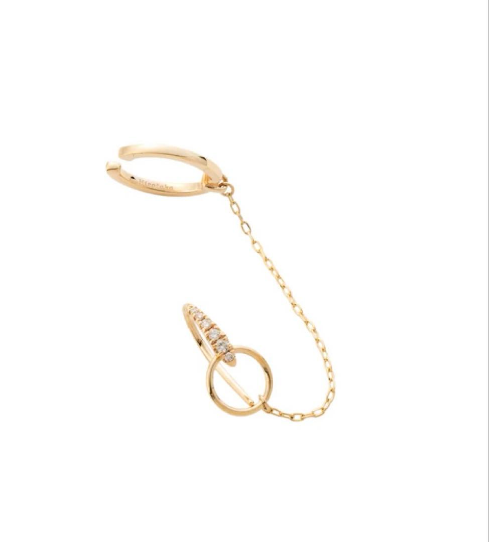 新品　hirotaka ヒロタカ　ムガール　MUGHAL イヤーカフ ピアス