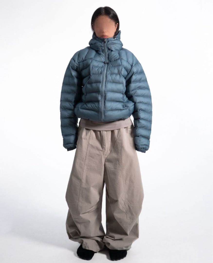 ジャケット・アウター [COLN]dooms puffer jakcet (3c) blue