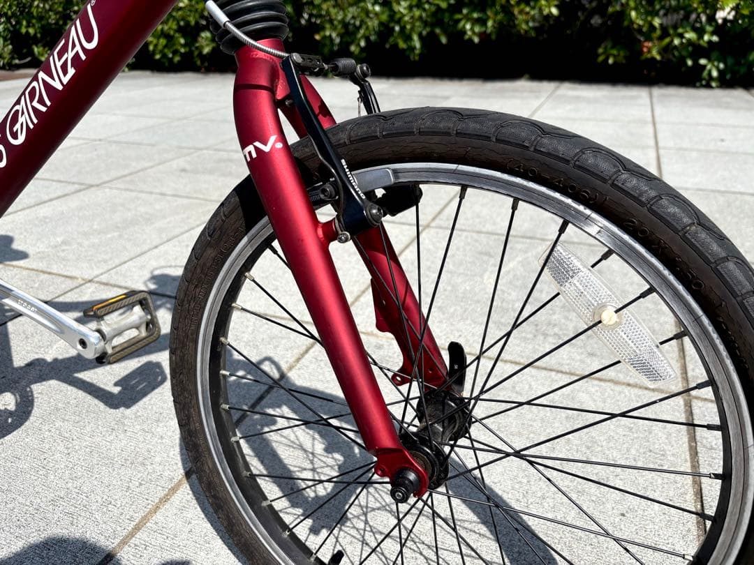 引取限定】ルイガノ MV2 ミニベロ LOUIS GARNEAU マットレッド - メルカリ
