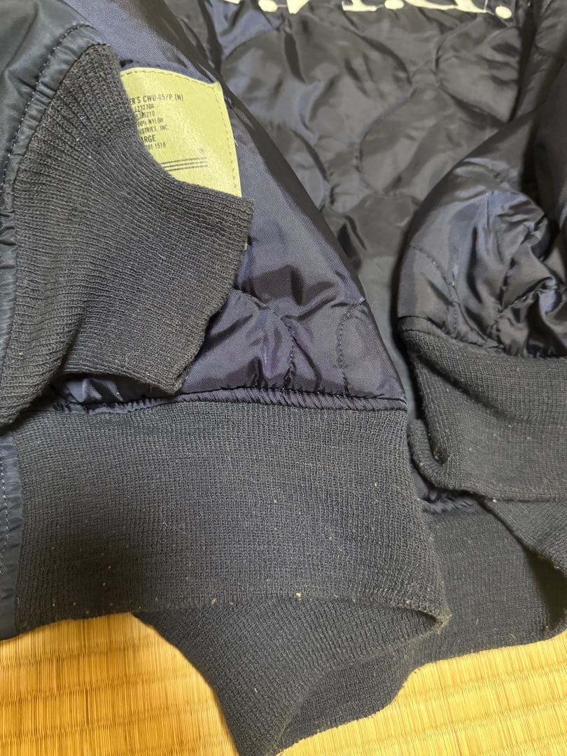 Alpha Industries CWU-45 ネイビー MA-1