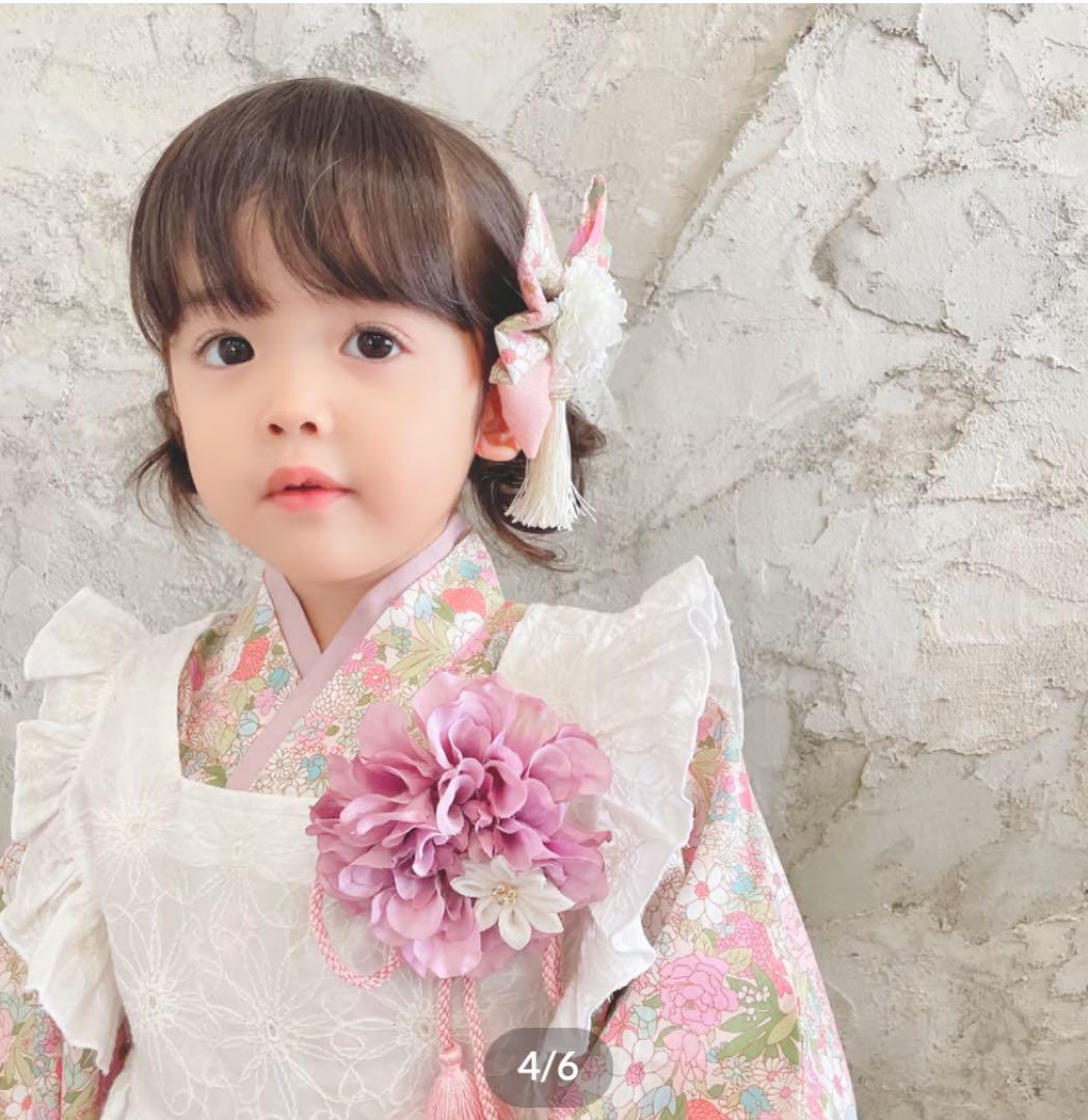 mocomocopowan 七五三　上下着物＆被布コート2種フルセット