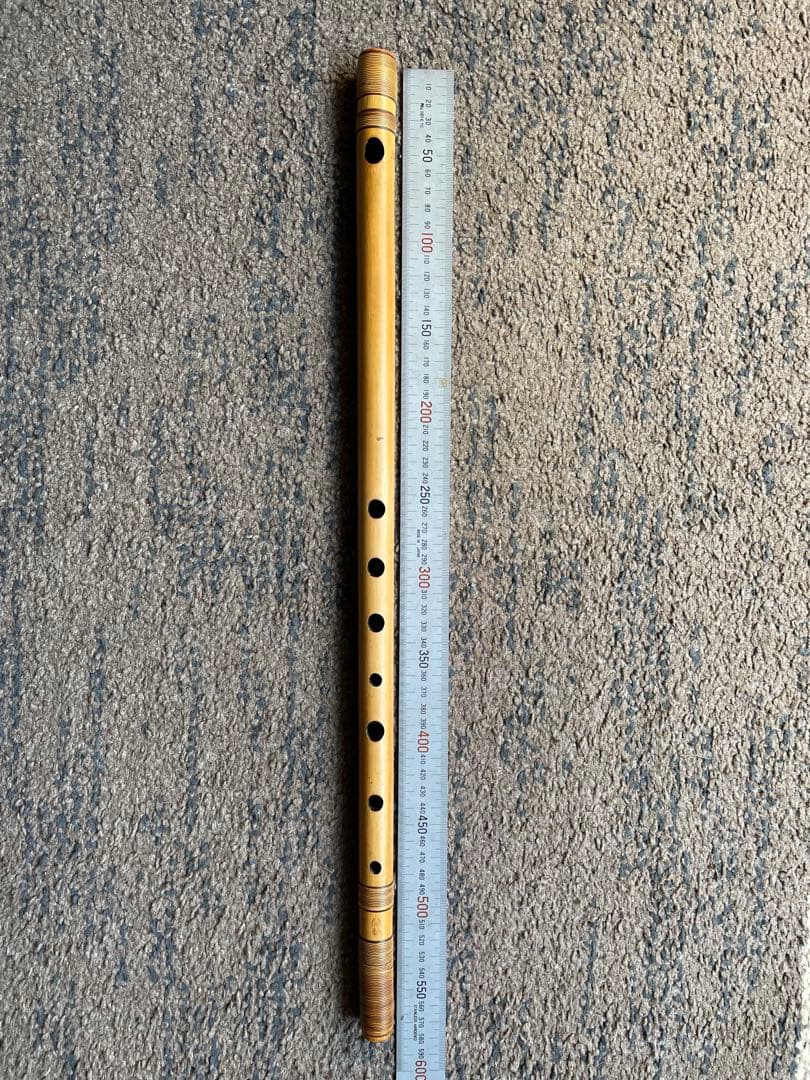 篠笛　蘭情管唄用（ドレミ）一本調子天地藤巻