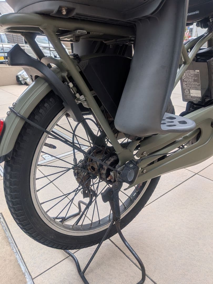 【Panasonic】子乗せ電動アシスト自転車　ギュット・クルームR