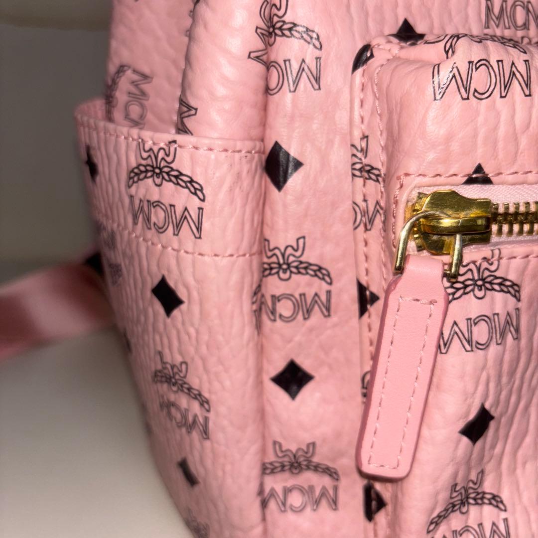 Sサイズ MCM ピンク リュック 正規品 ラビット