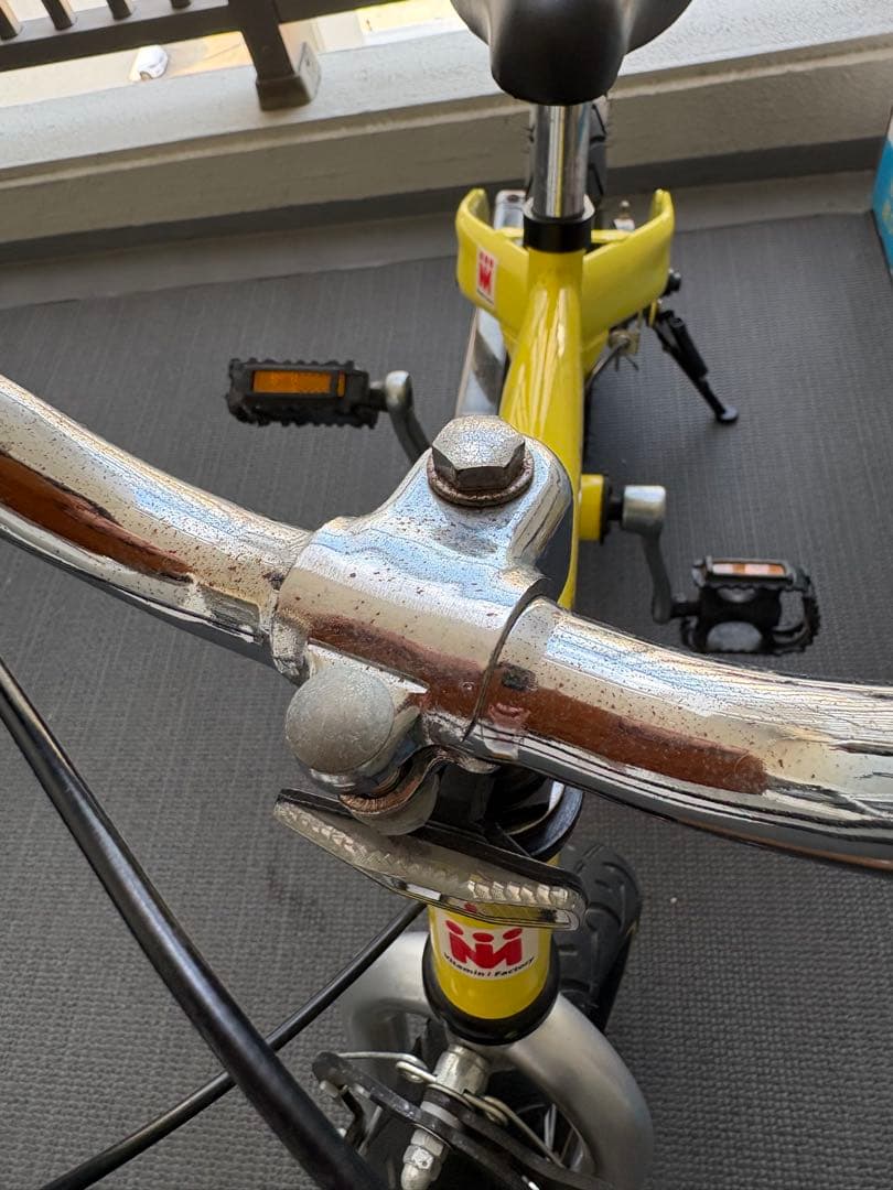 へんしんバイク ストライダー スタンド付き 黄色 ストライダー14X