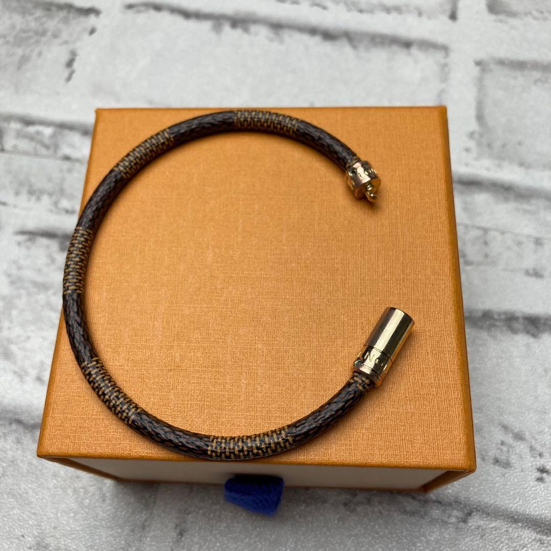 ルイヴィトン☆ブレスレット　ダミエ　ブラスレ　キープ イット　M8137F