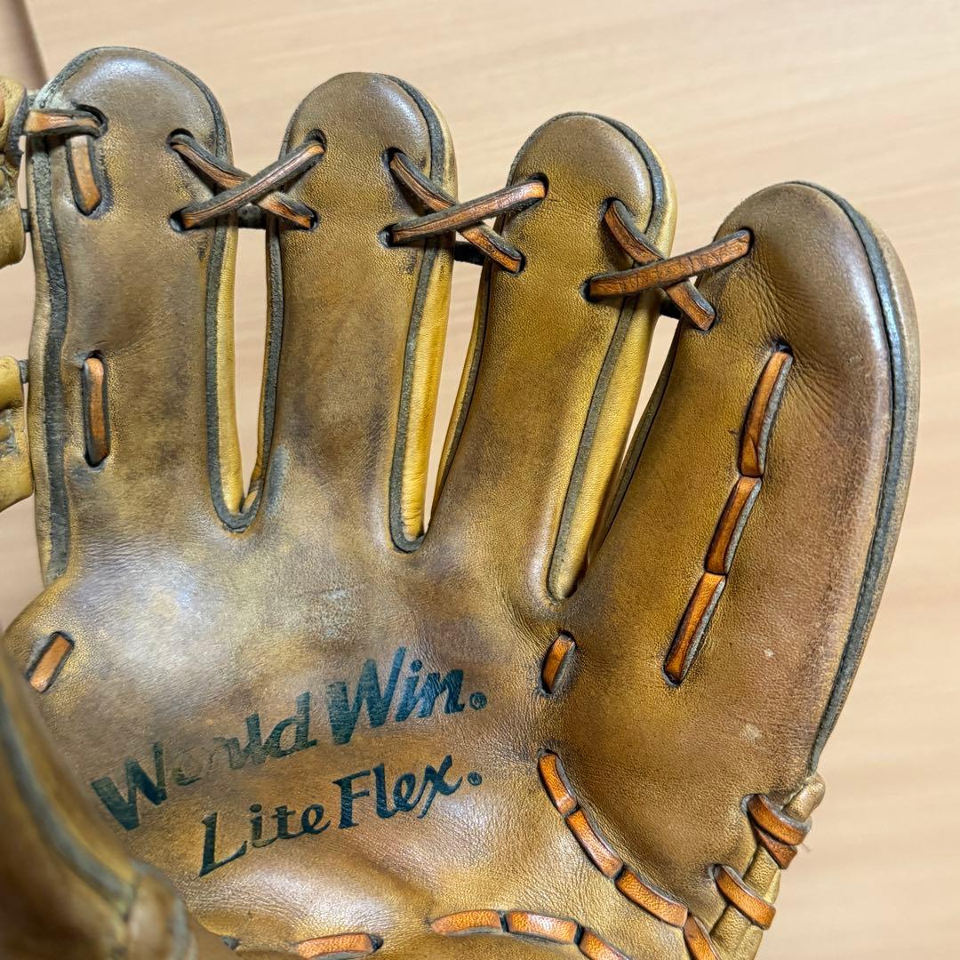 ミズノ ワールドウィン ライトフレックス 軟式用 右投げ 野球 グローブ