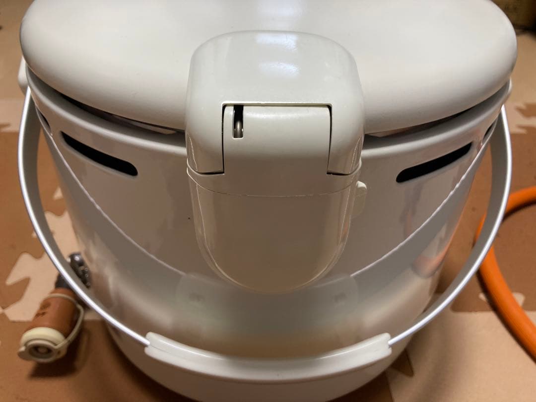 防災キャンプ 8合炊き炊飯器&レギュレーター&ホース一式 種火保温機能