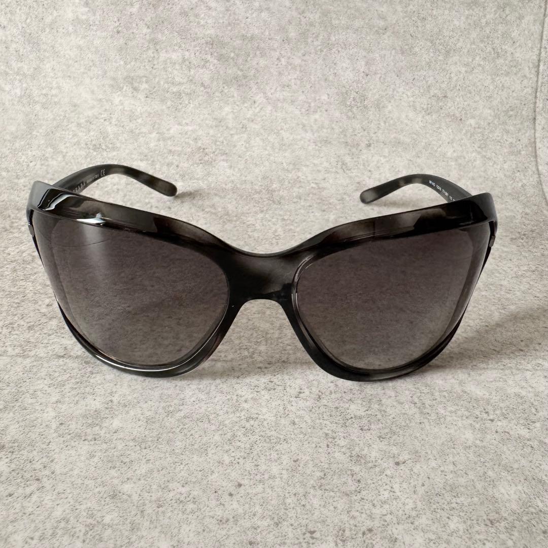 プラダ　PR14G　サングラス　GACKT着用　べっこう柄　 黒　グレー