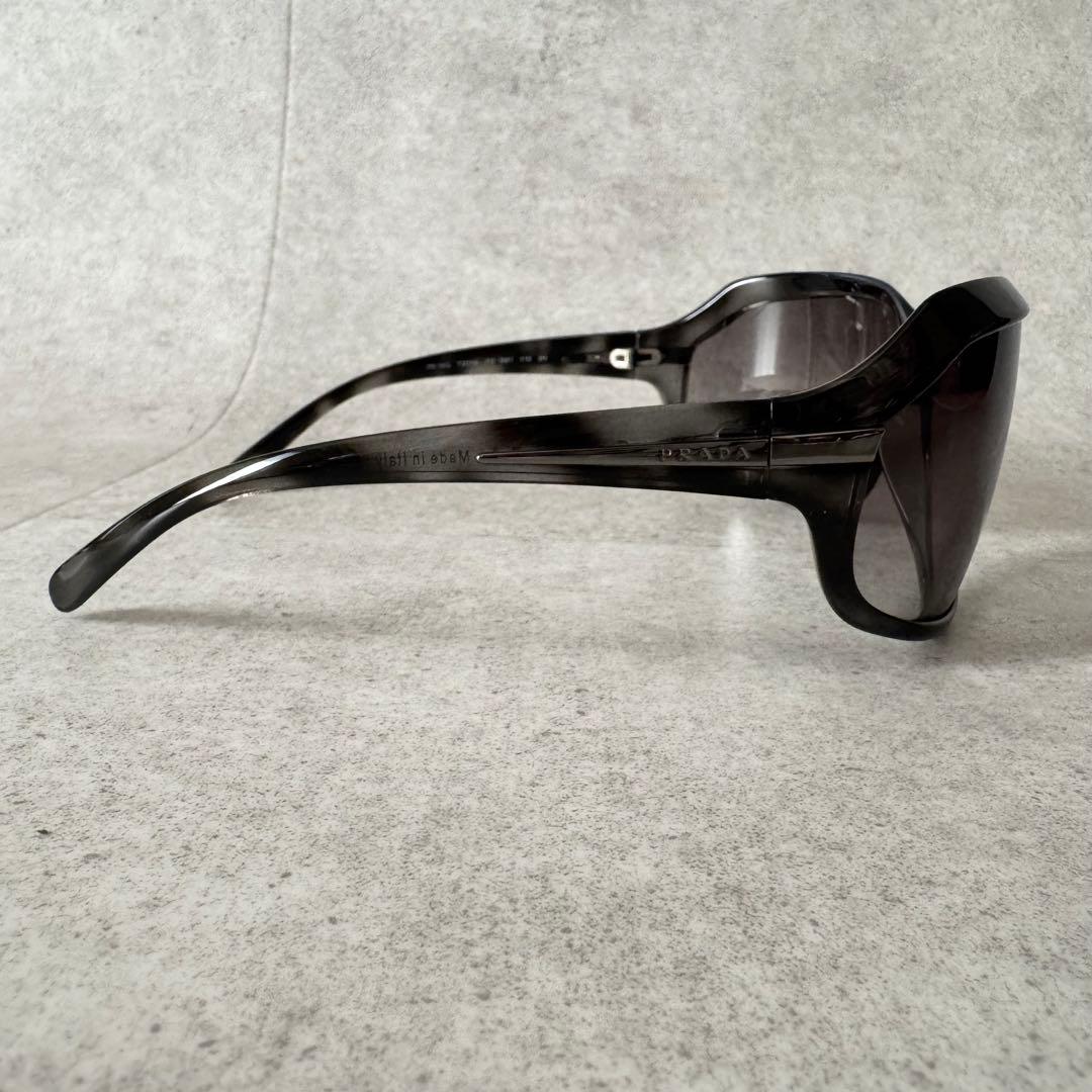 プラダ　PR14G　サングラス　GACKT着用　べっこう柄　 黒　グレー