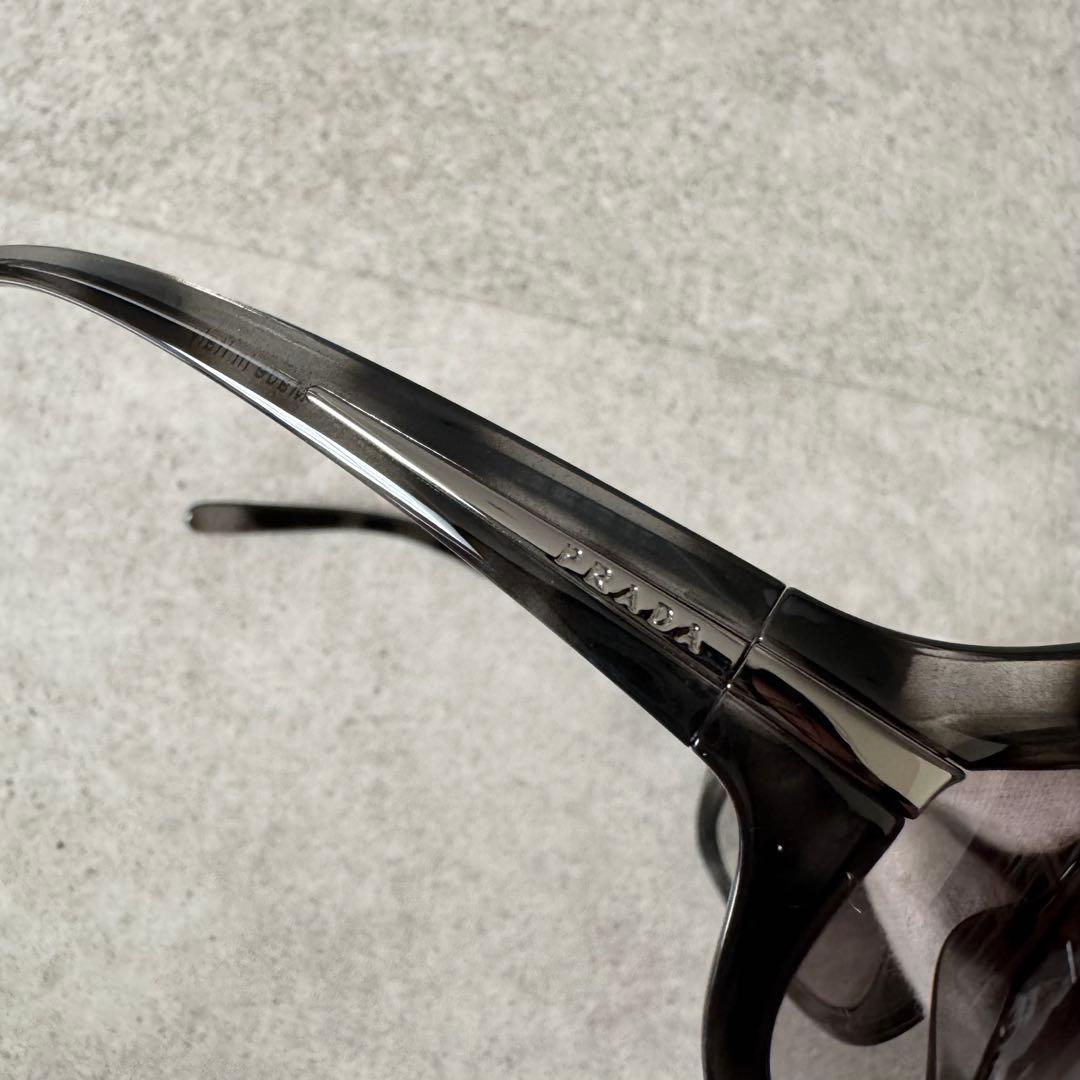 プラダ　PR14G　サングラス　GACKT着用　べっこう柄　 黒　グレー