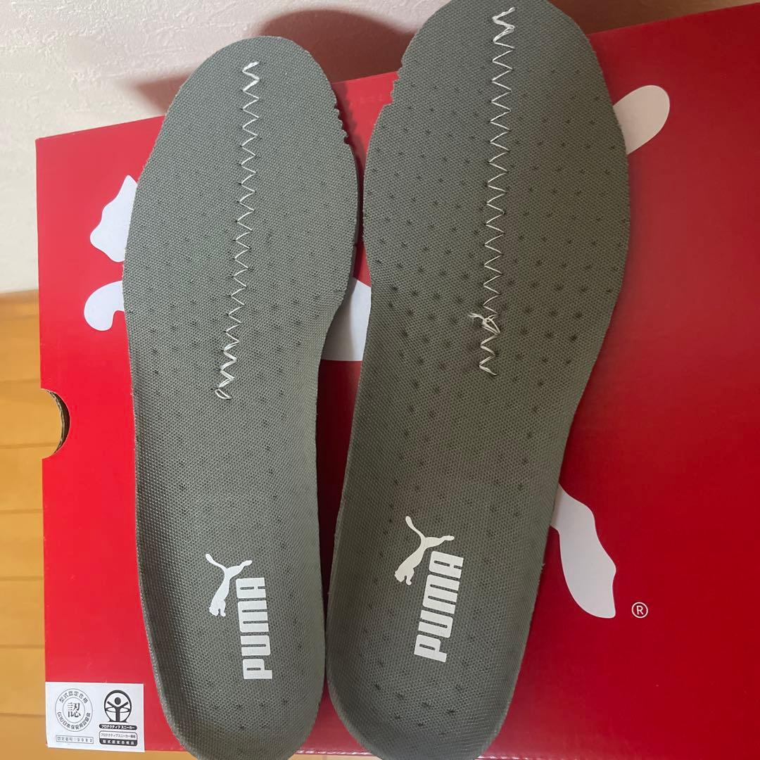 プーマ安全靴　エアツイスト2.0ホワイトミッド　H&L 28.0cm 美品