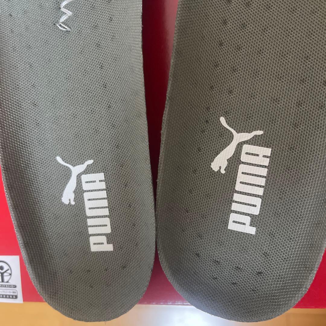 プーマ安全靴　エアツイスト2.0ホワイトミッド　H&L 28.0cm 美品