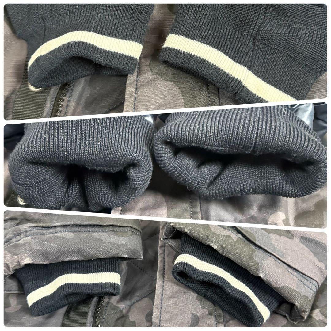 NIKE 迷彩 ロングジャケット XXL中綿 ベンチコート AA8860-475