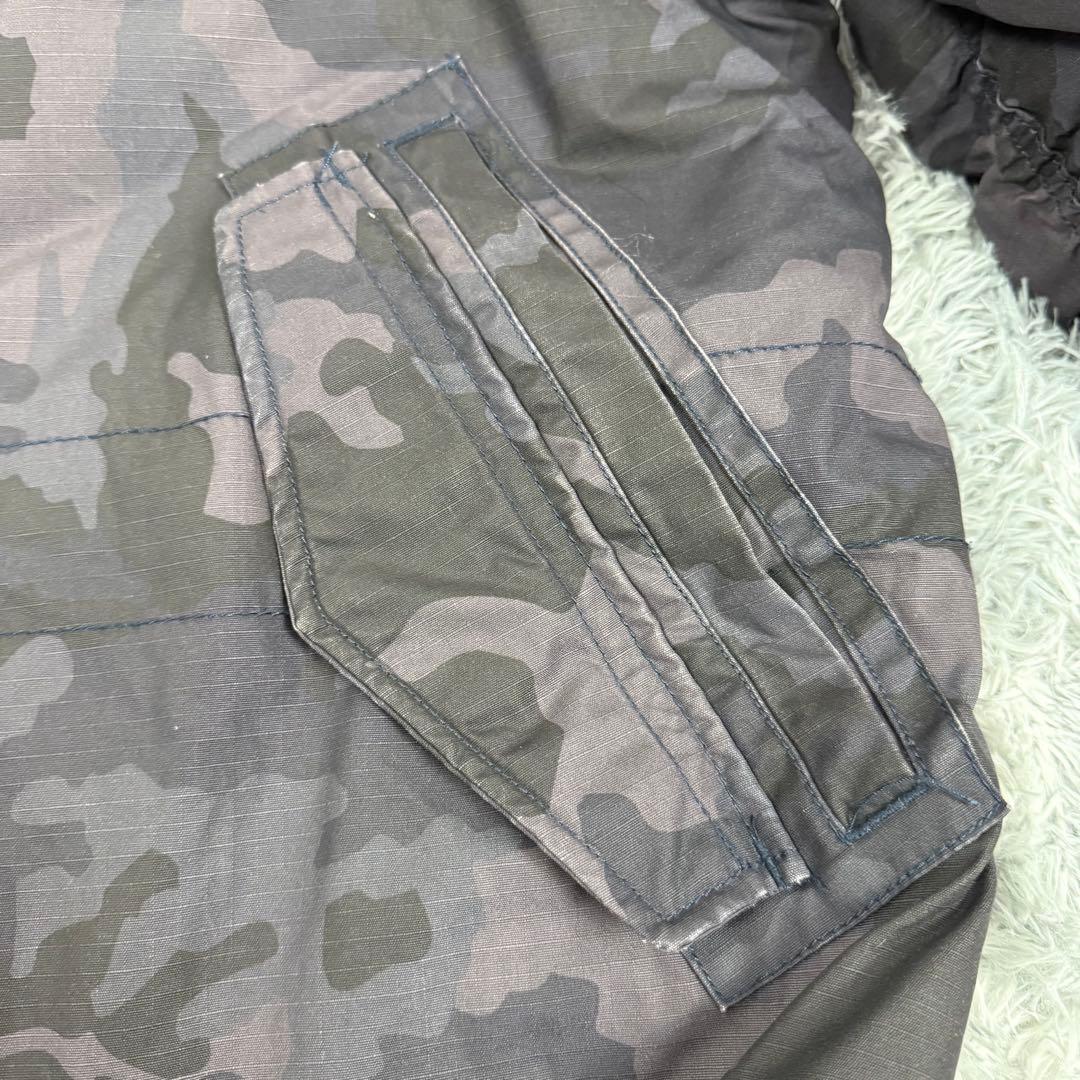 NIKE 迷彩 ロングジャケット XXL中綿 ベンチコート AA8860-475