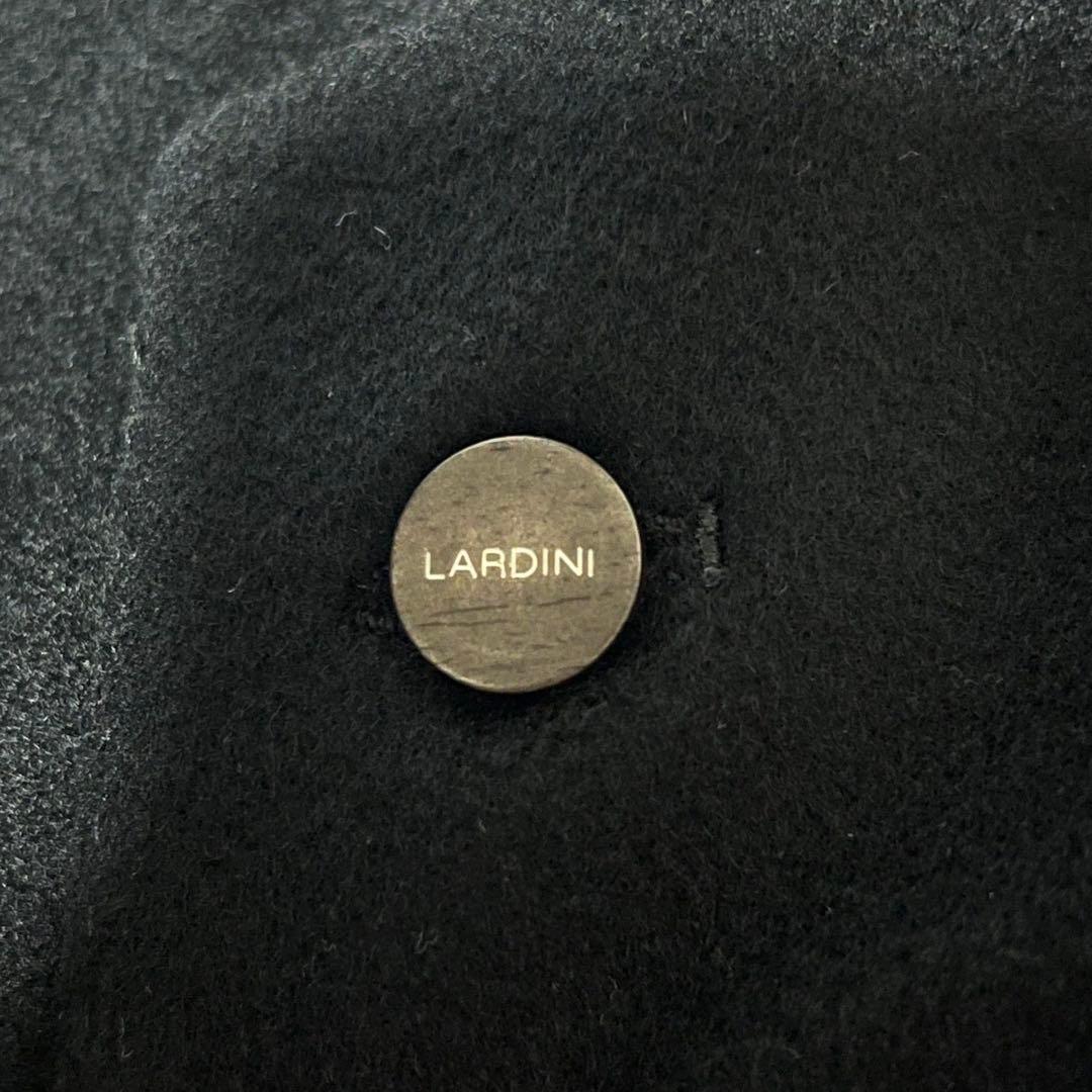 LARDINI ラルディーニ　カシミヤ　100% 50 XL 黒　コート