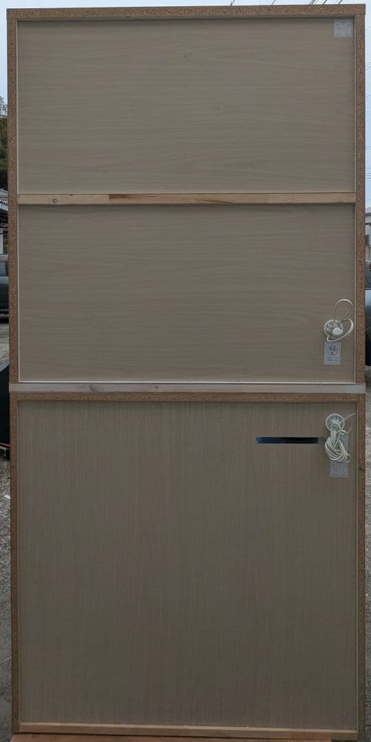 NITORI ニトリ キッチンボード 食器棚　ポスティア 100KB WH