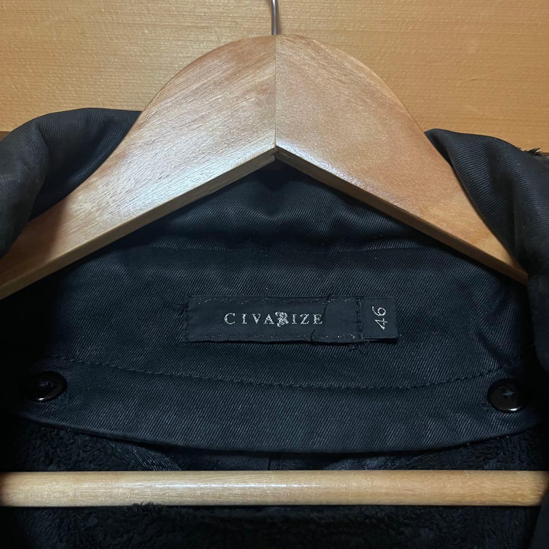 Civarize coating モッズコートvkei グランジ 平成ギャル男