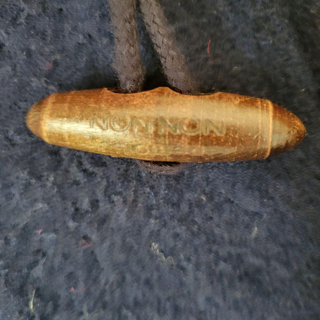 Papas /メルトンウール ダブルフェイス ダッフルコート ネイビー ミドル丈