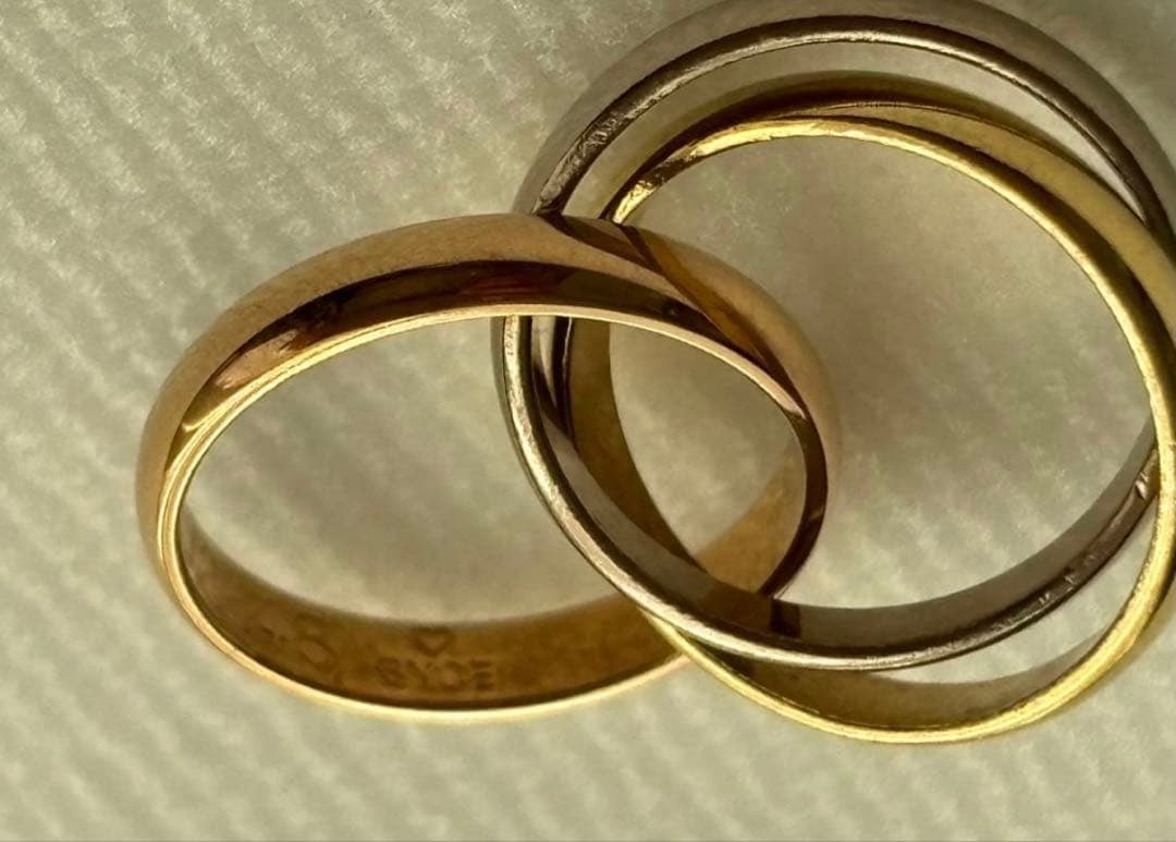 Cartier カルティエ　トリニティ ブレスレット（K18WG/YG/PG）