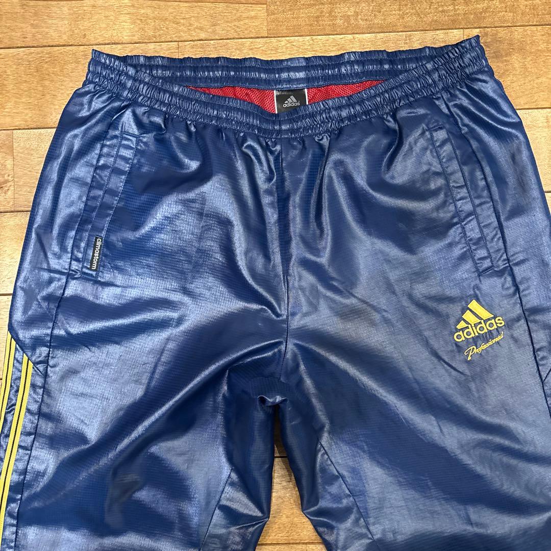 極美品】アディダス プロフェッショナル ピステ上下 中綿 メッシュ XO