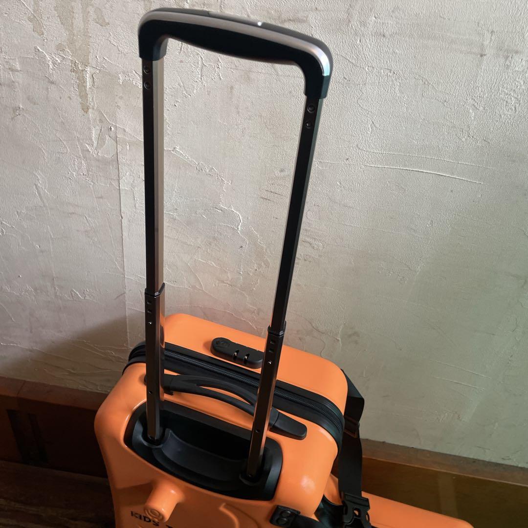 美品　ノリッコ　キッズトラベル　キャリーケース　マンゴーオレンジ