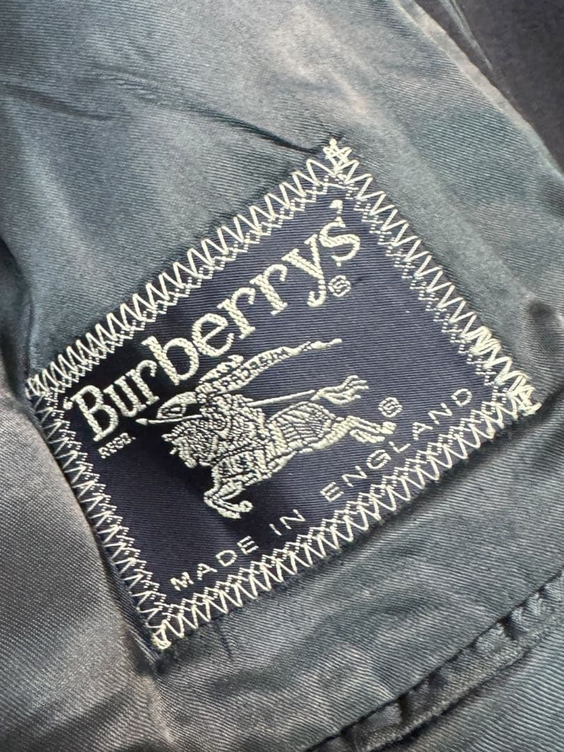 F036 カシミヤ!!BURBERRY/バーバリーチェスターコートコート メンズ