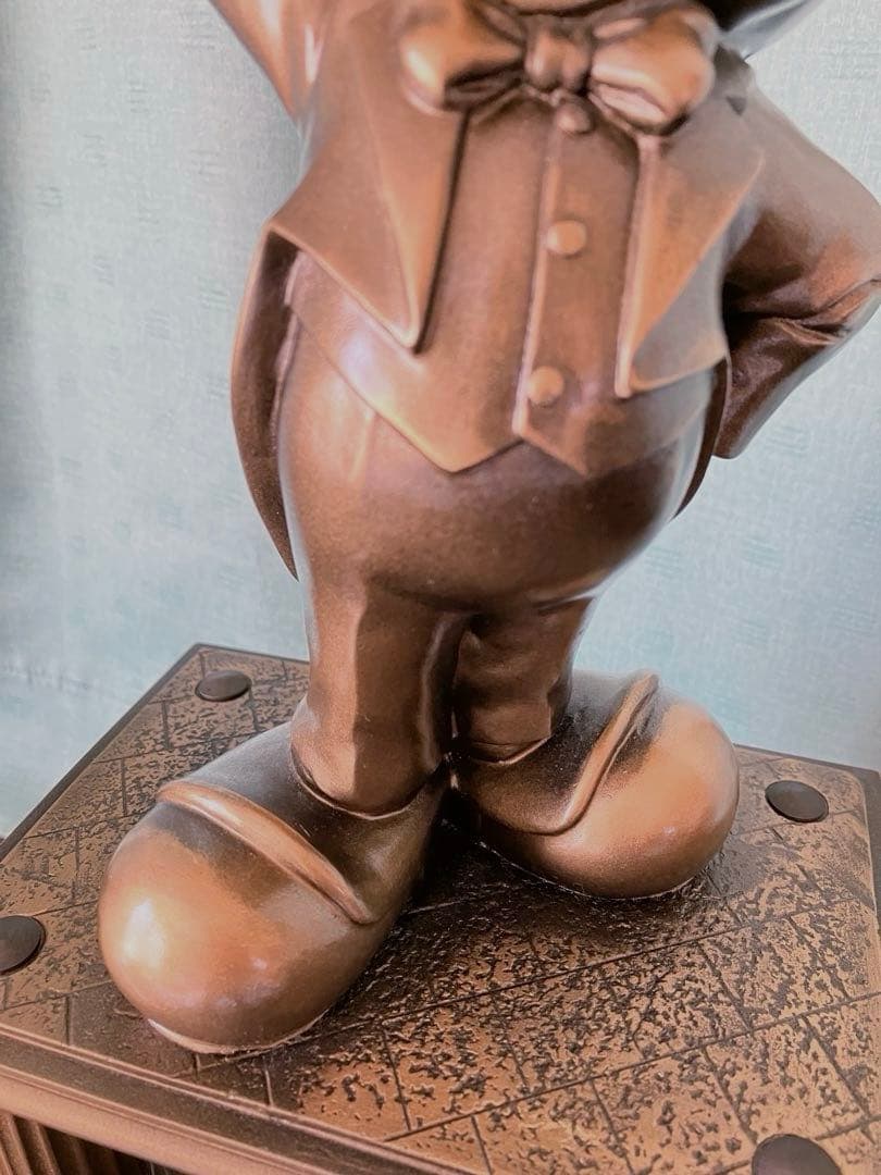 非売品】ディズニーオーケストラー ブロンズ像 オルゴール 第一生命