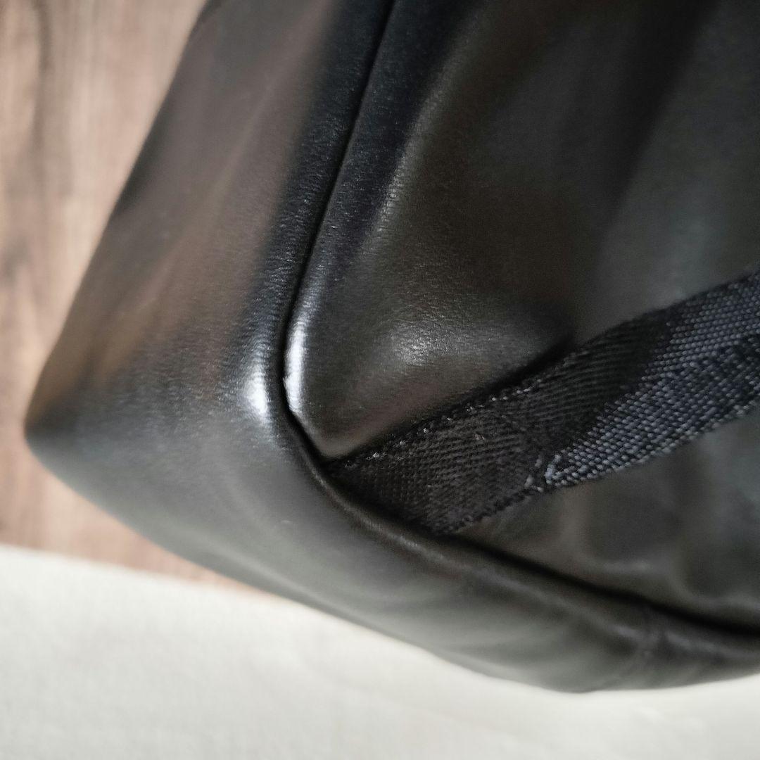 美品✨ COACH コーチ クロコ ターンロック リュック レザー 黒