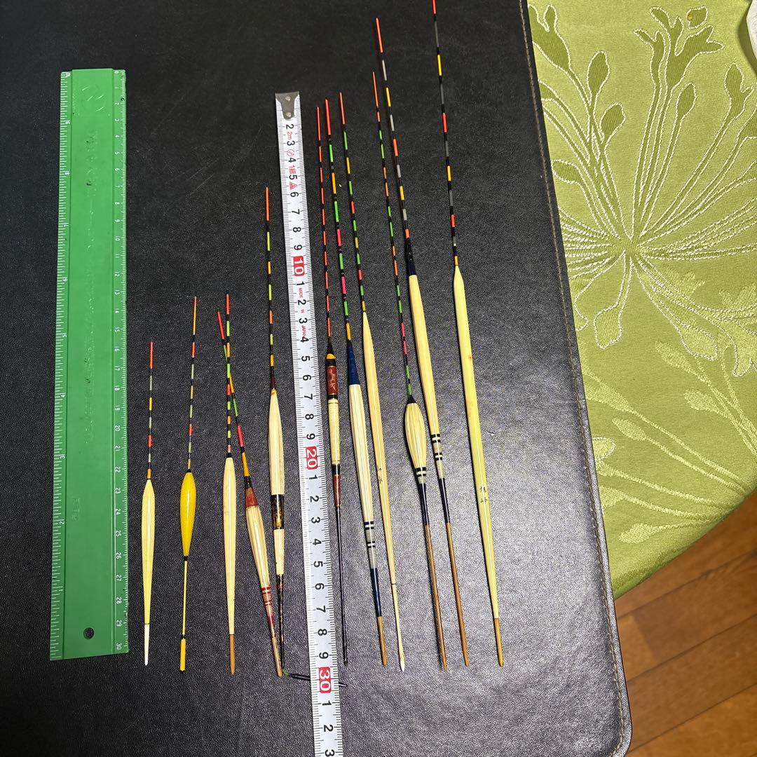 ヘラブナ釣り用浮き11本セット