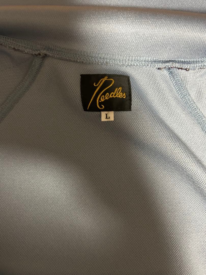 needles 22ss トラックジャケット　サックスブルー　L