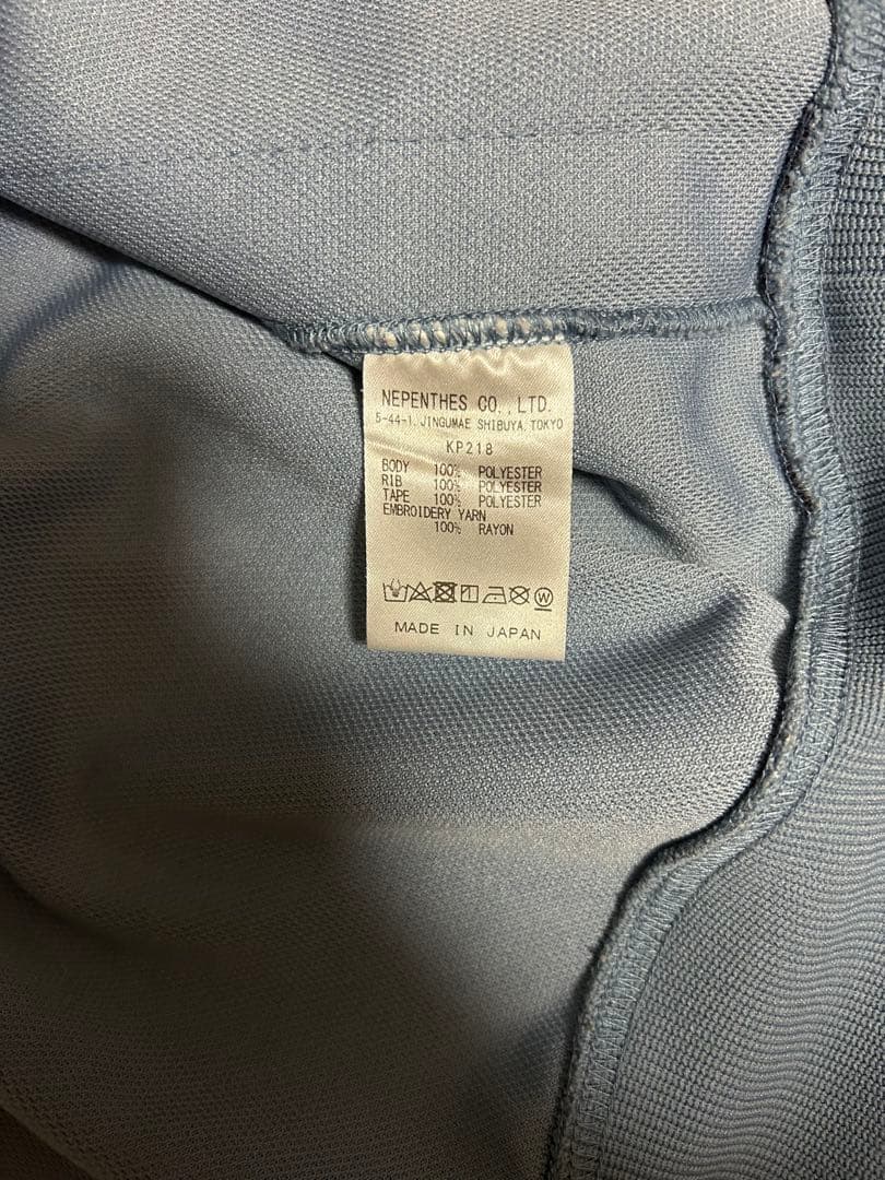 needles 22ss トラックジャケット　サックスブルー　L