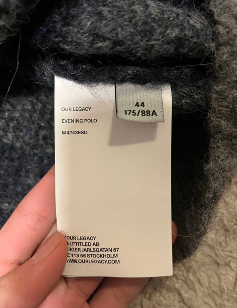 トップス OUR LEGACY 24aw evening polo size44