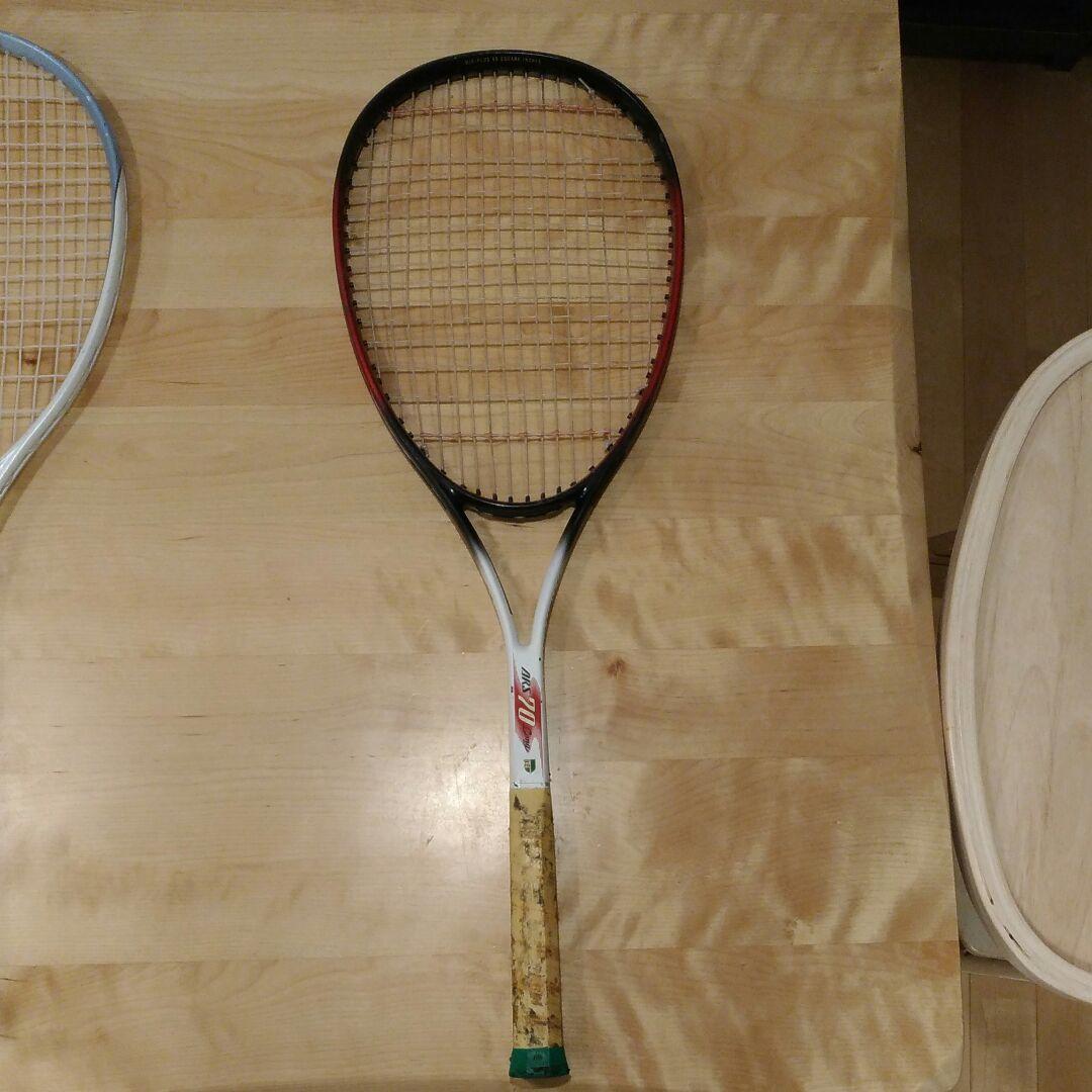 名器 エアロンスーパー70ロング ソフトテニス ラケット - メルカリ