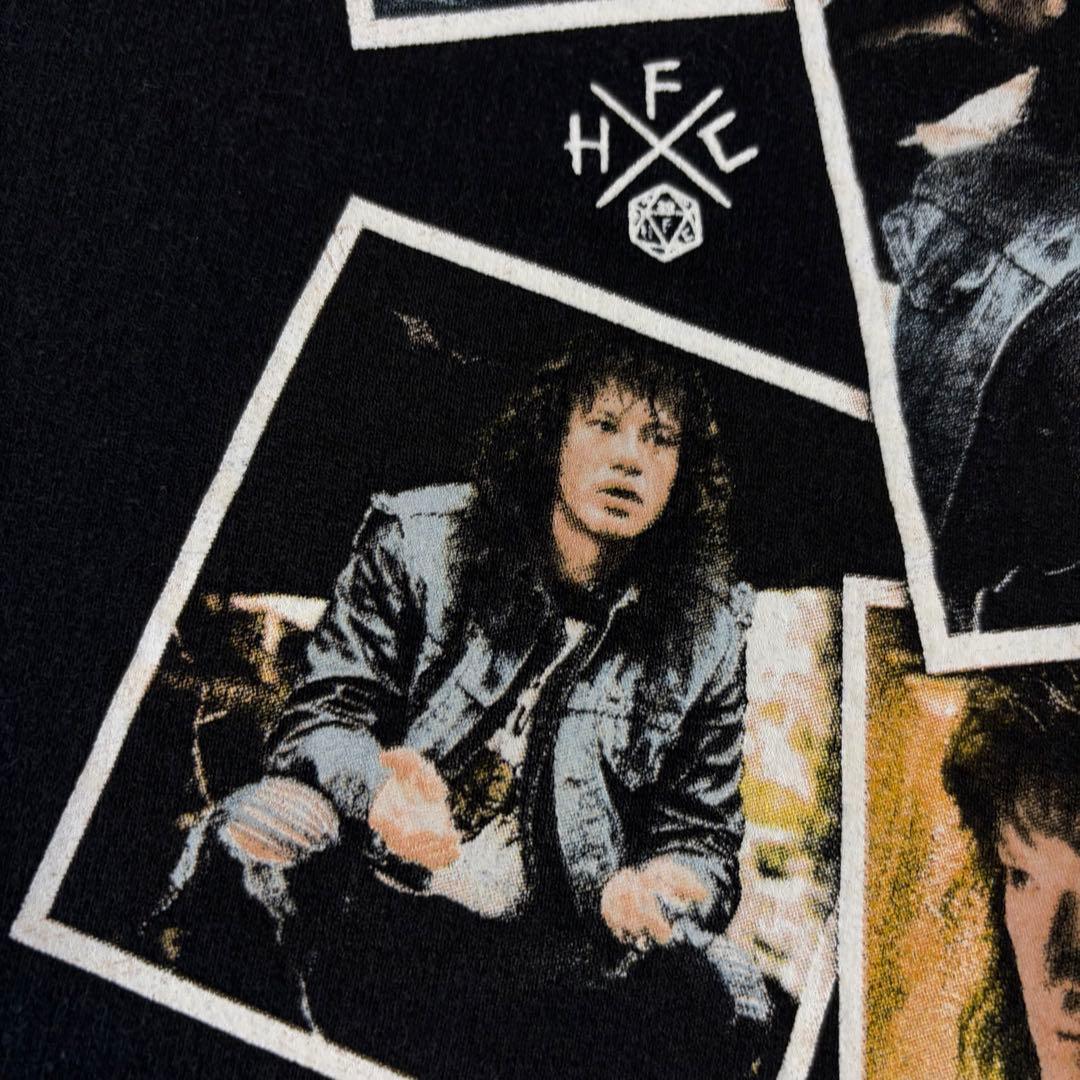 ストレンジャーシングス　スウェットトレーナー　ブラック　Lサイズ　古着