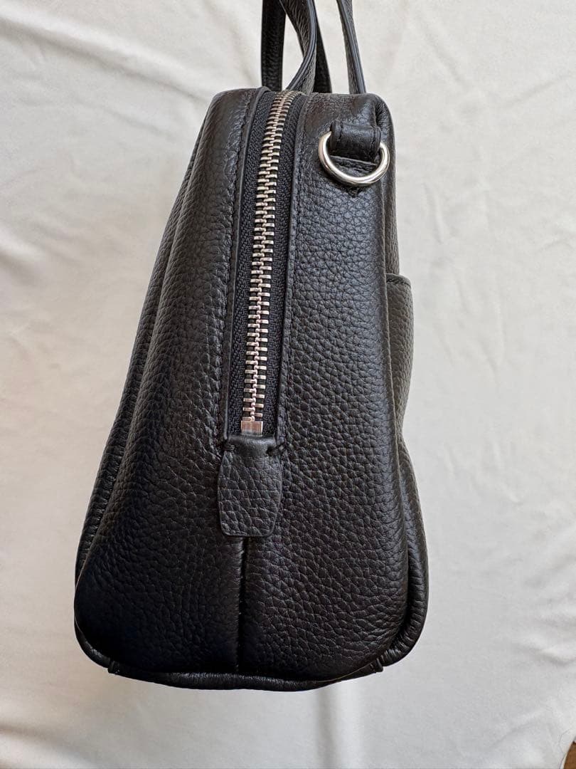 【ear PAPILLONNER】スタッズボストンバッグ　ブラック