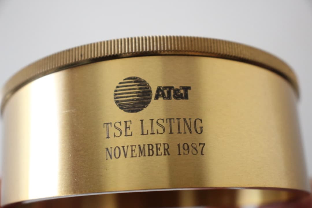 スイス製　ティファニー　ワールドクロック　卓上時計　クオーツ