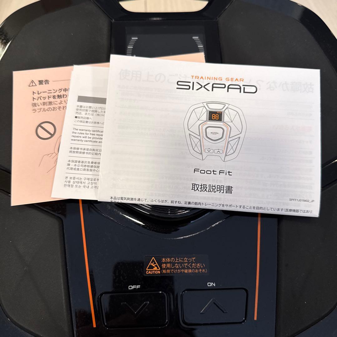 SIXPAD Foot Fit　EMS　正規品　動作確認済み