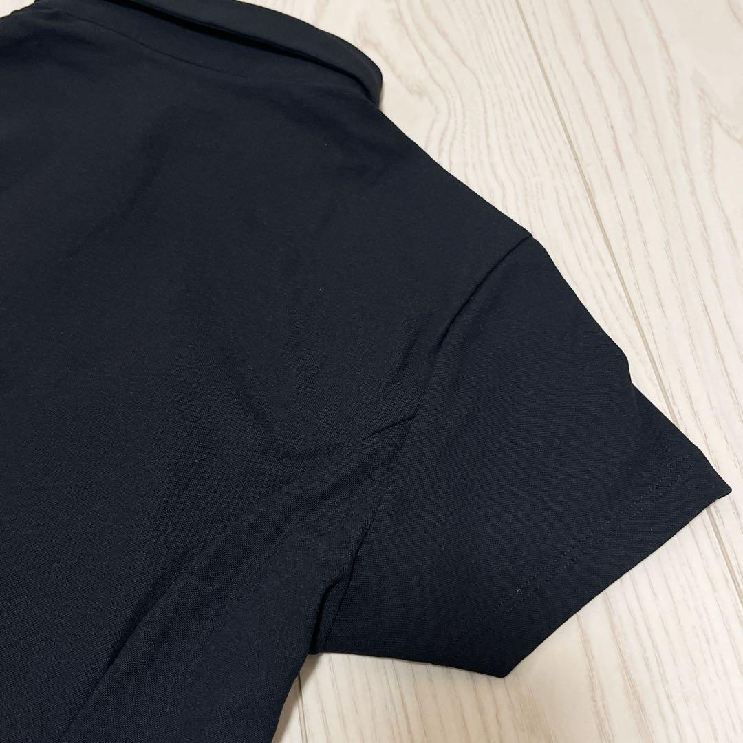 ☆DESCENTE GOLF デサントゴルフ 半袖ワンピース ブラック　M