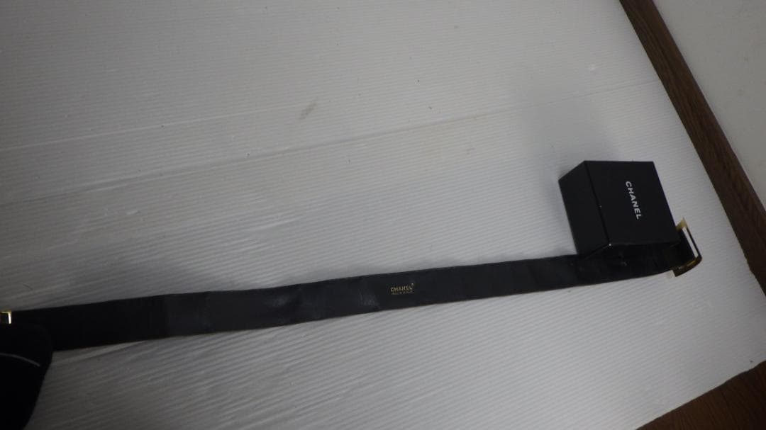 ★*★様 276/CHANEL シャネル　シンプル オリーブグリーン ベルト