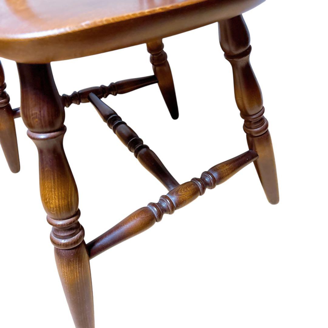 飛騨産業　キツツキ ウィンザーチェア ダイニングチェア ヴィンテージ　２脚セット