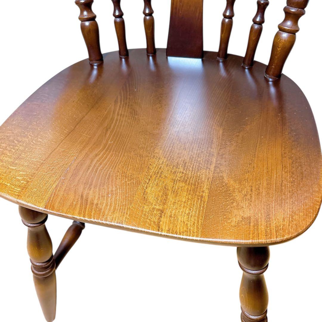 飛騨産業　キツツキ ウィンザーチェア ダイニングチェア ヴィンテージ　２脚セット